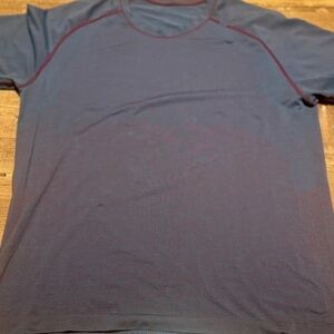 Lululemon Metal Vent Tech Short Sleeve Athletic Heathered  large